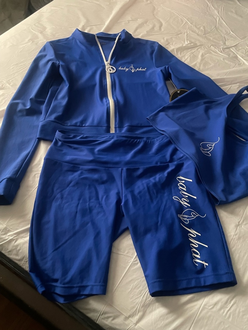 Baby Phat Bold Blue Active Three-Piece Set